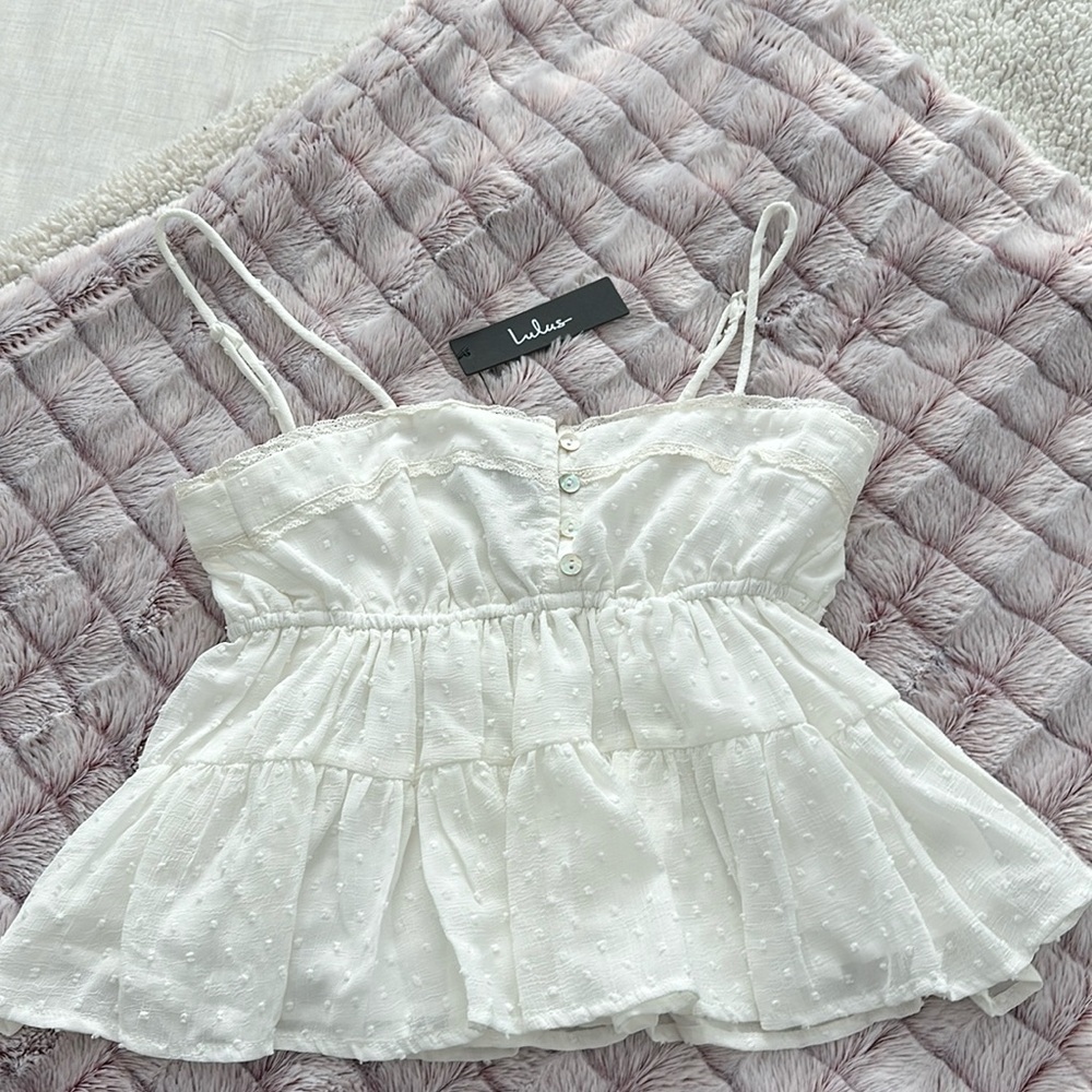 NWT lulus babydoll top